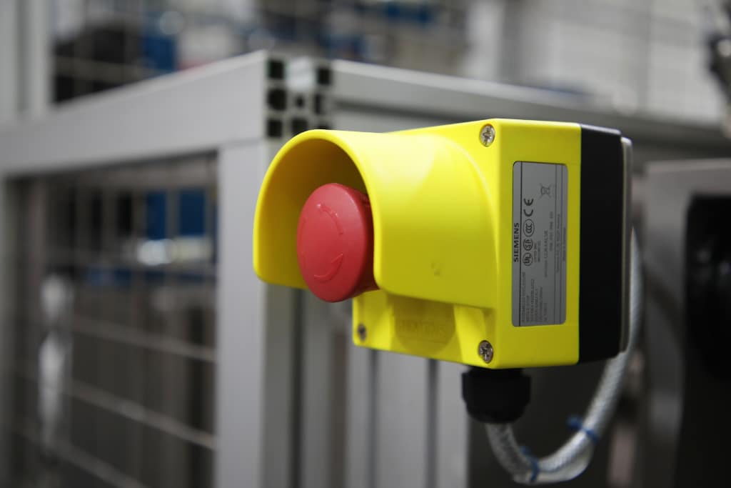 Estop Safety button for machine